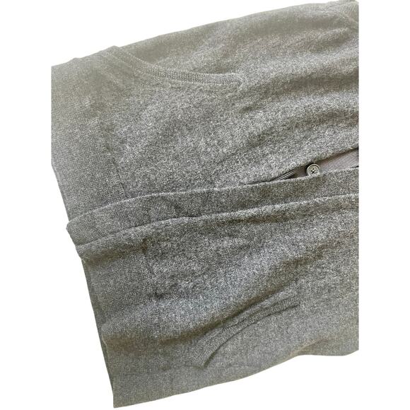 ARMANI EXCHANGE VEST HOODED MERINO WOOL SZ SMALL GRAY SOPHISTICATED VERSATILE - Picture 13 of 16